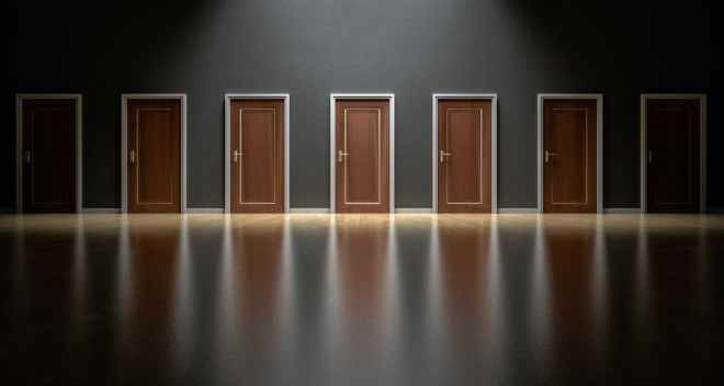 choices decision doors doorway